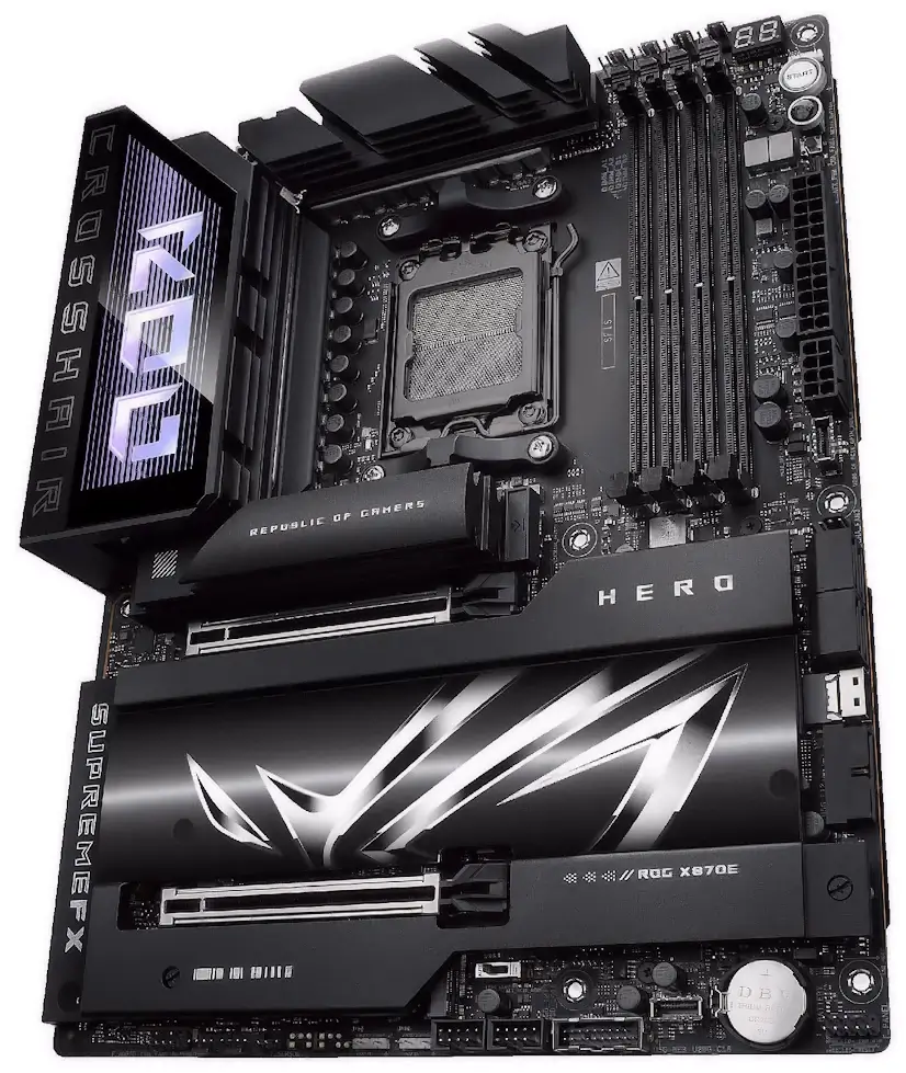 Vallehermoso Gaming - Montaje Placa Base ASUS ROG CROSSHAIR X870E DARK HERO Vallehermoso Chamberí
