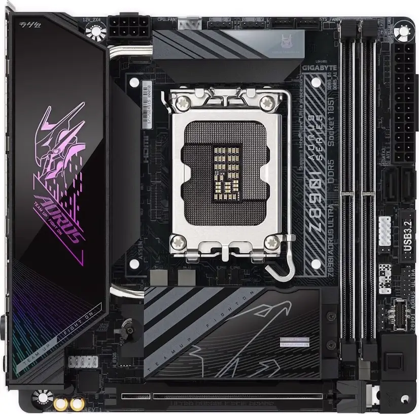 Montaje Placa Base Gigabyte Z890I AORUS ULTRA Gaming PC Vallehermoso Chamberí